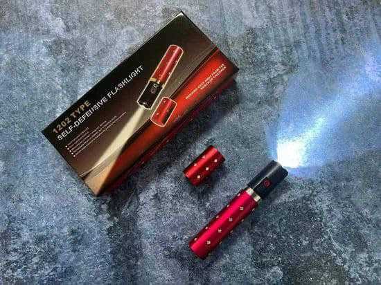 عصا كهرباء صاعق على شكل قلم حمرا - 5