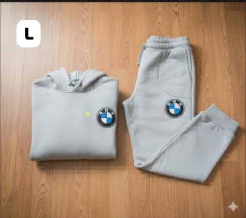 بيجامة قطن فليس شتوي مكفول BMW - 1