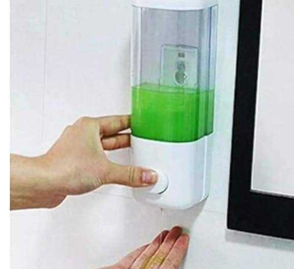 علبة صابون سائل بلاستيك ضغطه - 1