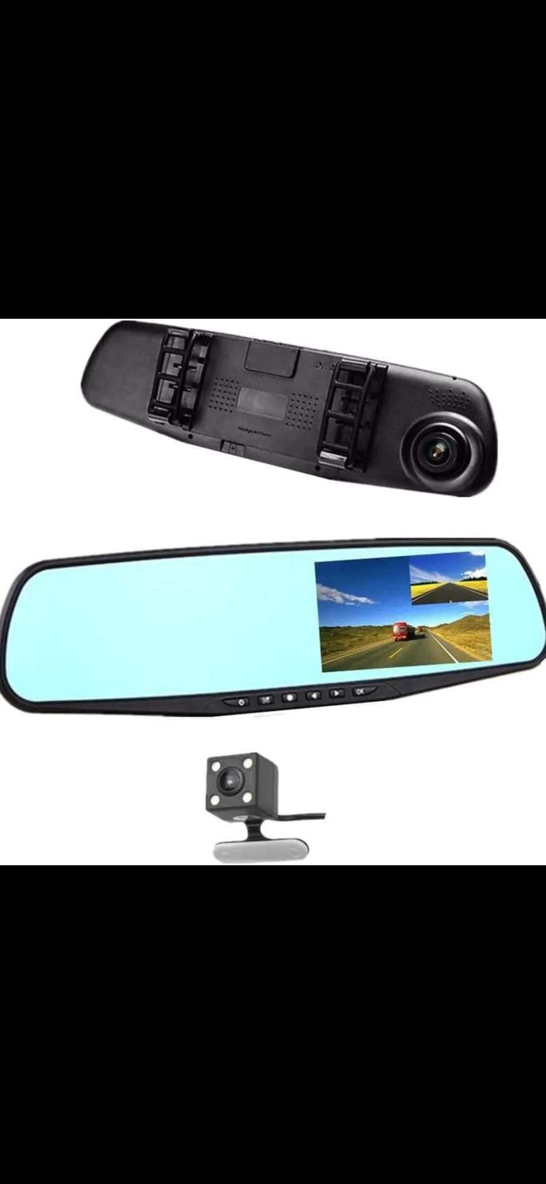 مرايا سيارة تحتوي كاميرا تصوير فيديو خلفية - 1